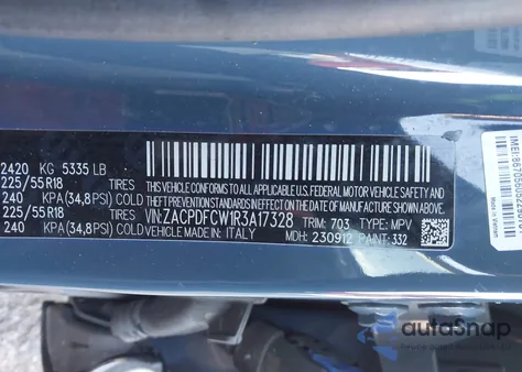 2024 Dodge Hornet R/T Eawd z USA, uszkodzony, nr VIN ZACPDFCW1R3A17328